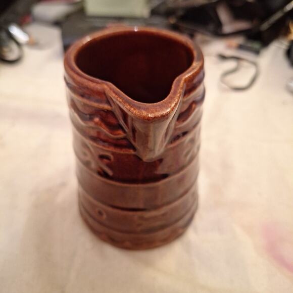 Vintage Marcrest USA Stoneware Daisy and Dot 4" Creamer Pitcher- Check It Out! - Picture 4 of 6